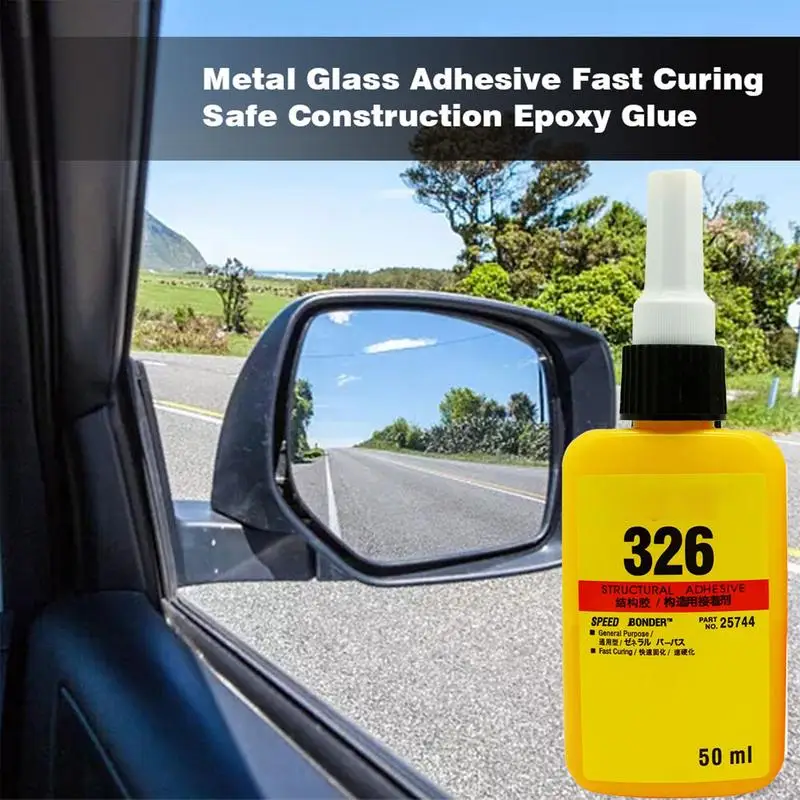 Rearview Mirror Adhesive High-strength Structural Adhesive Metal High Temperature Glue Car Rearview Mirror Glue Car Seat Glue