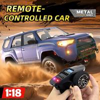 NEW RC Car No.Hg4-209 1:18 Scale Full-Scale Simulation 4runner Gun Controlled High-Speed Remote Control Car Birthday Gift