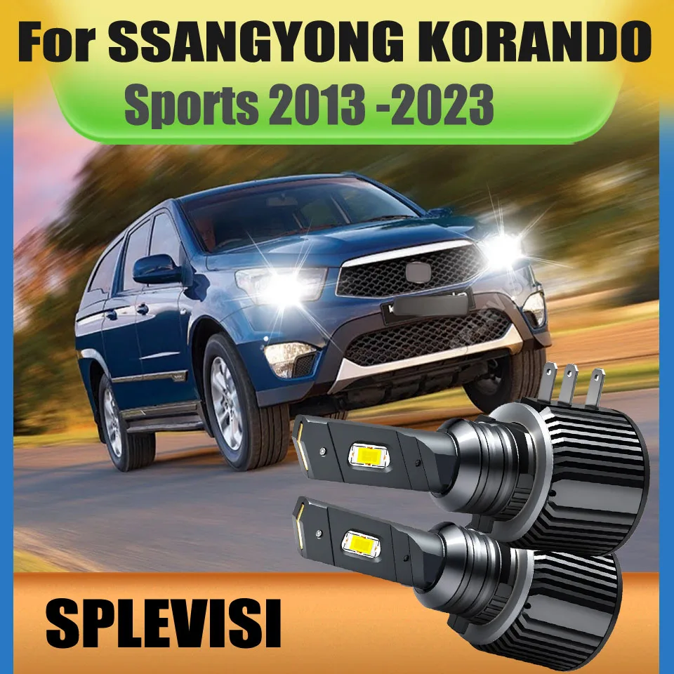 18000LM LED Bulb 180W Car Headlight H15 Lamp High Beam For SSANGYONG KORANDO Sports 2013 2014 2015 2016 2017 2018 2019-2023