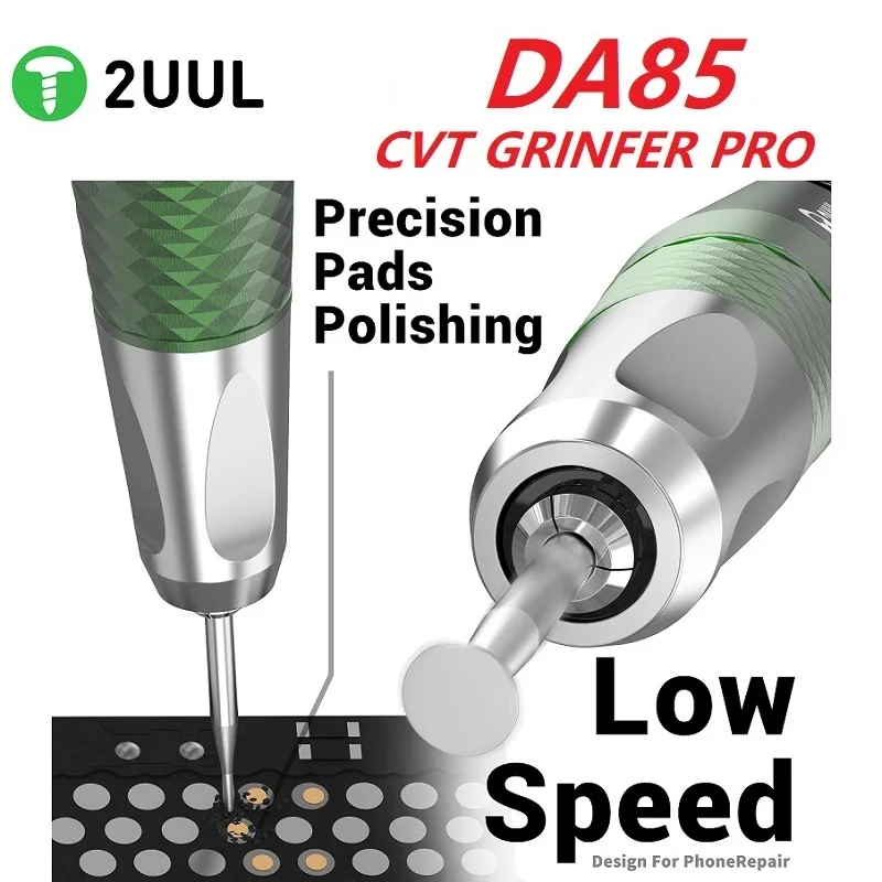 

2UUL DA85 CVT PRO Инструмент для полировки микросхем для зарядки мини-процессора NAND Flash Шлифовка Резка Ручка для удаления Защита ЖК-экрана Стальная трафарет