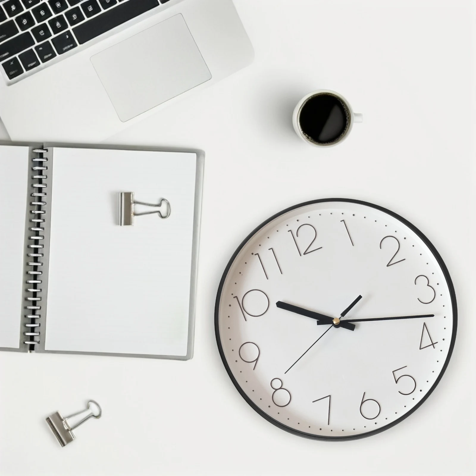 

12-Inch Metal Replacement Solid Round Quartz Borders Edge For Home Decor Metal Clock Trim Clock Parts Accessories