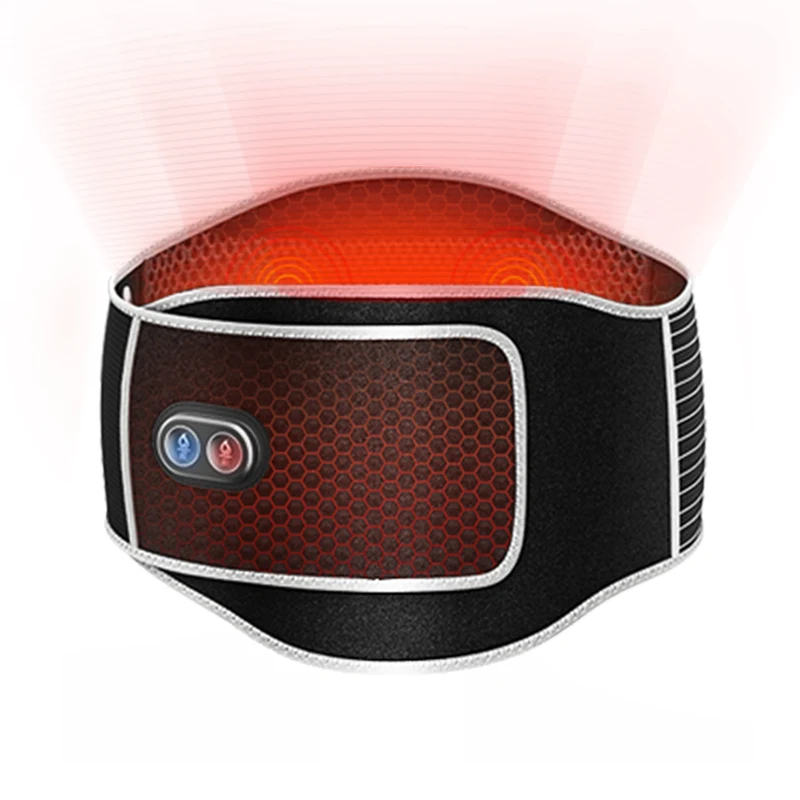 المكتبة الذكية الأكثر مبيعًا حزام تسخين الضوء الأحمر على الوجهين يخفف من التشنج وآلام الخصر وانزعاج البطن #1