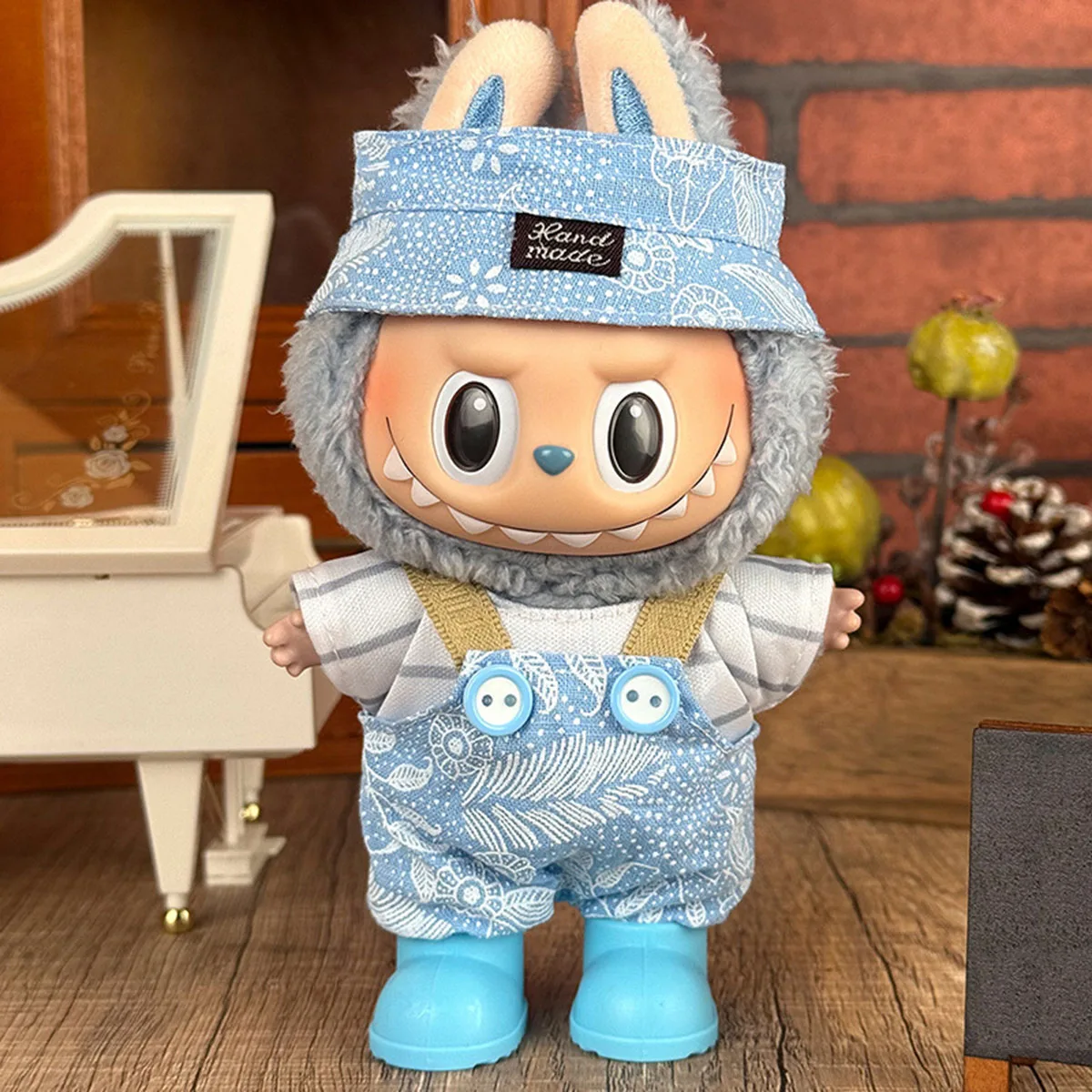 Милая мини-кукла, одежда, аксессуары для Labubu v1/v2, комплект одежды, украшение, детская игрушка в подарок