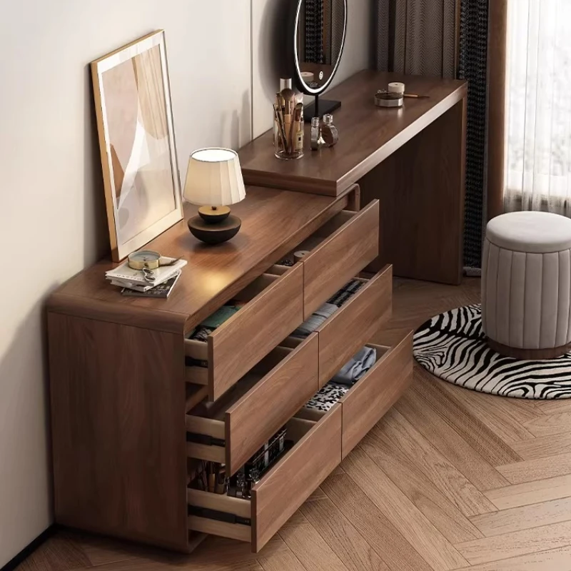 

Vintage Luxury Dressing Table Bedroom Makeup Mirror Accessories Dressing Table Modern European Penteadeira Trendy Furniture