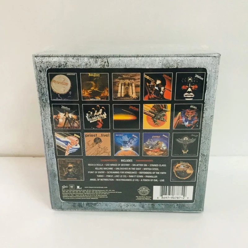 Metal Gods Complete Collection 19CD Set Gift Box - Najbardziej wpływowy brytyjski zespół heavy metalowy na świecie. JUDAS PRIEST Płyta muzyczna CD — zdjęcie 3