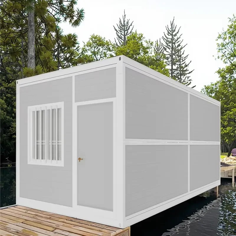 Customized 20FT 40FT Modular Mobile Prefab House Container Wooden Villa Flat Pack Prefabricated House Hotels Steel