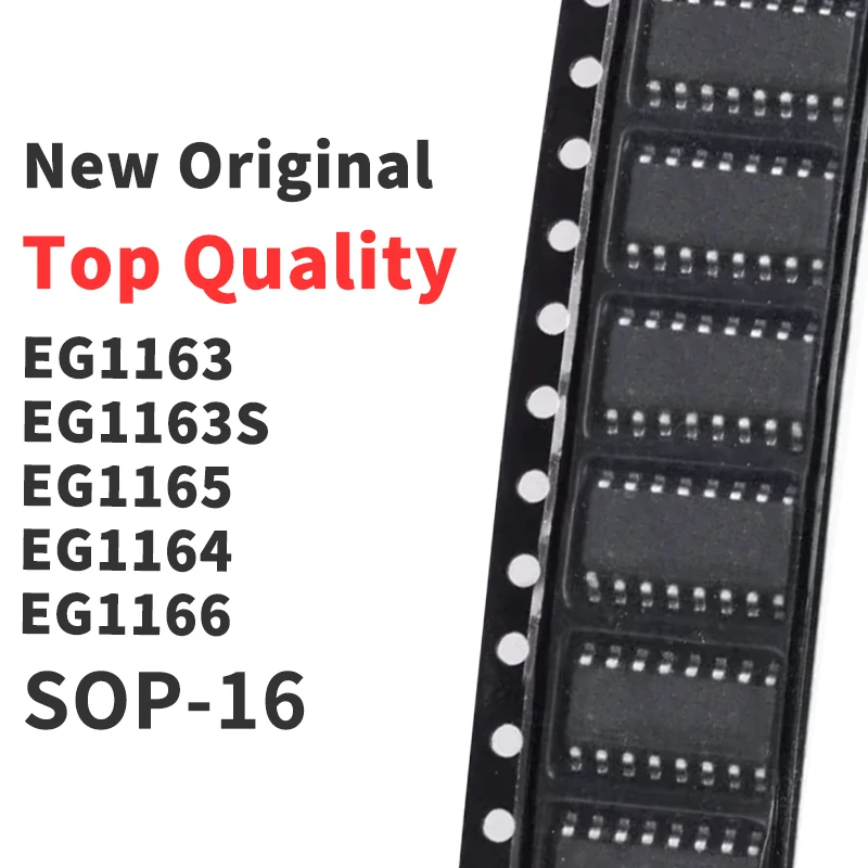 (10 Pieces) EG1163 EG1163S EG1165 EG1164 EG1166 SOP-16 Chip IC New Original