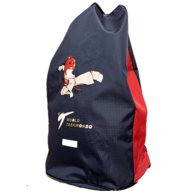 Mochilas de Taekwondo de buena calidad, protectores de entrenamiento, bolsa de cuerda deportiva, bolsa de Taekwondo para correr, mochila ligera,