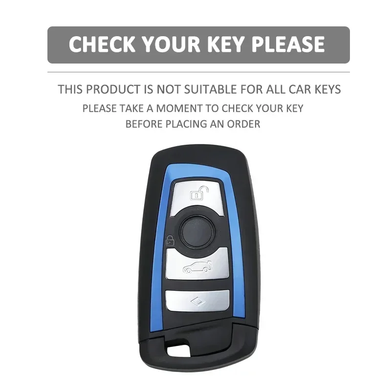 4 Buttons Silicone Car Fob Key Case Cover Shell Keychain For BMW F20 F30 G20 F31 F34 F10 G30 F11 X3 F25 X4 I3 M3 M4 1 3 5 Series