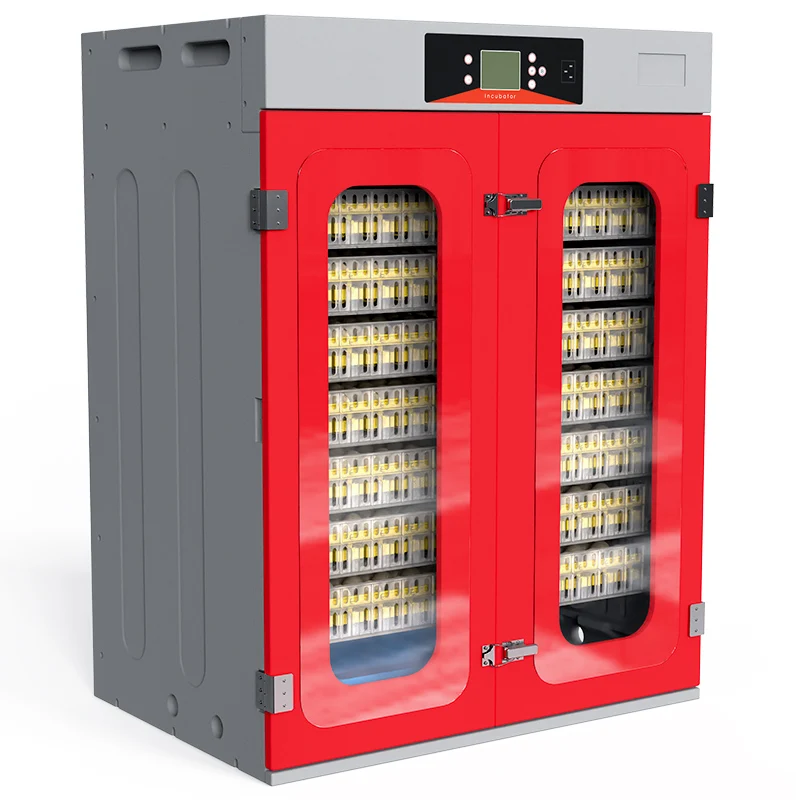 CR728 Commercial High Productivity Egg Incubator New Full Automatic Chicken Hatcher 98% Hatching Rate LCD Display Bird