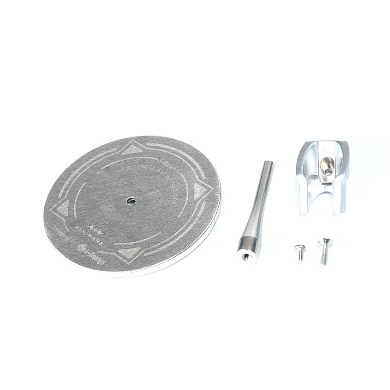 Miniware I-Stand حامل لحام مبتكر صغير لـ TS101/TS21 سبيكة لحام ذكية 3 مم 304 حامل الاستعداد من الفولاذ المقاوم للصدأ