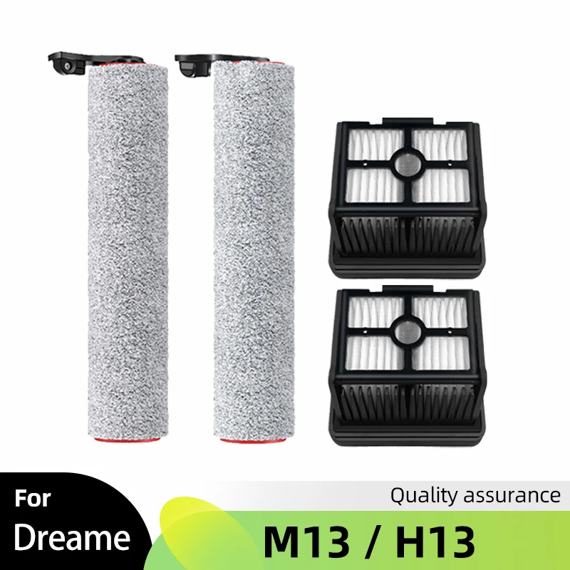 

For Dreame H13 / M13 / M12 Pro Handheld Wet And Dry Vacuum Cleaner Spare Parts Roller Brush Hepa Filter Replacement Acessories