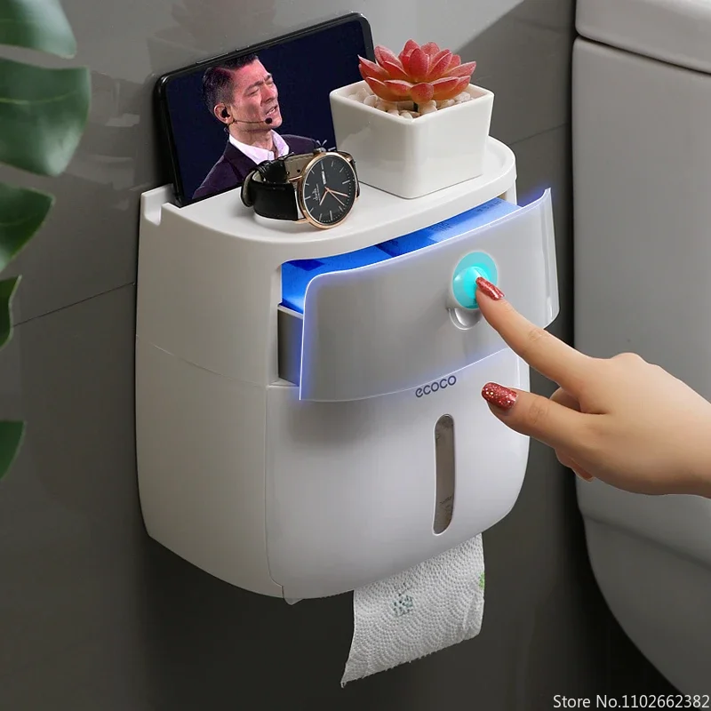 Waterproof Toilet Paper Holder 1