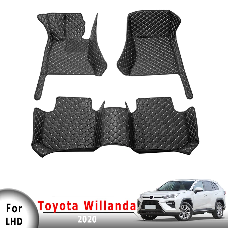 Автомобильные коврики для Toyota Willanda 2020, ковры на заказ, напольная подкладка, водонепроницаемые аксессуары для интерьера, замена автомобильной промышленности