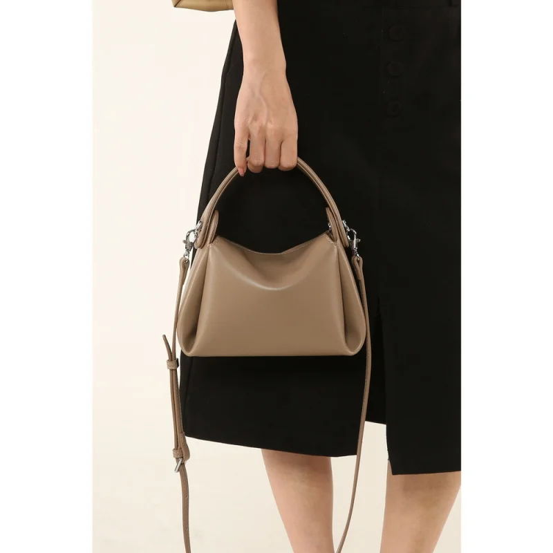 Gu Liangjia Jiji Bag Handbag Minority Simple Shoulder Dumpling Bag Bag All-Match Fashion Women's Bag Crossbody