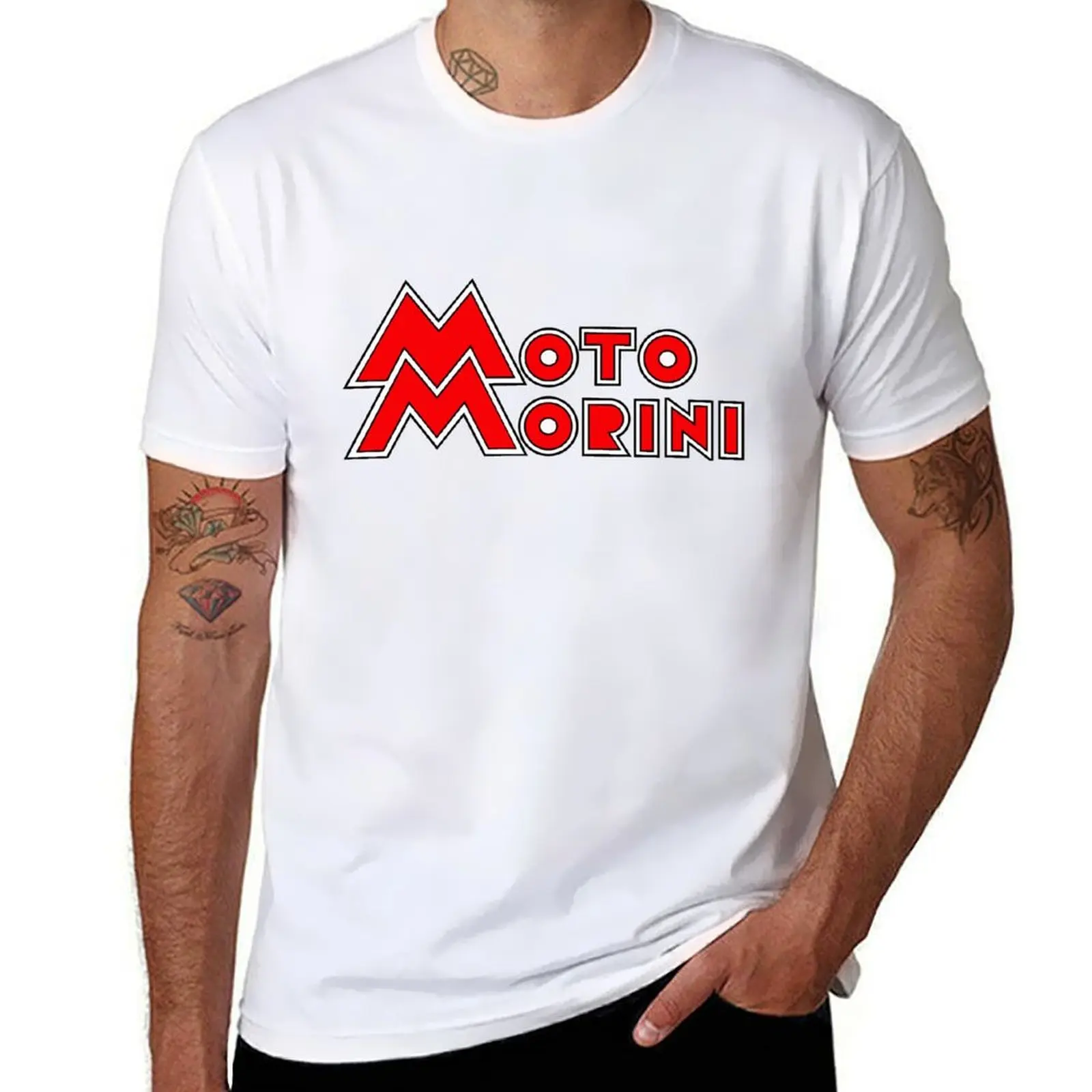 

Graphic Moto Retro Morini T-Shirt Gym Exercise Short Sleeve T-Shirt