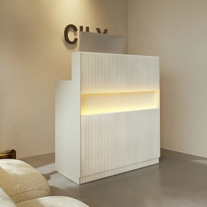 

Office Front Desk Reception Desk Clothing Store Information Desk Convenience Small Bar Commercial Exhibition