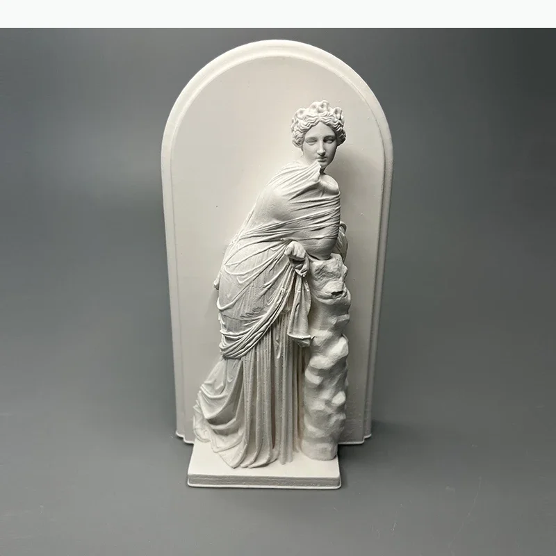Louvre Praises Goddess Plaster Statue Desk Decoration Ornaments Mythological Sculpture Artwork Room Aesthetic Decor
