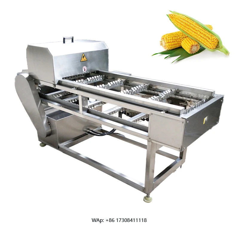 Sweet seed processor, grain peeler, cutting machine