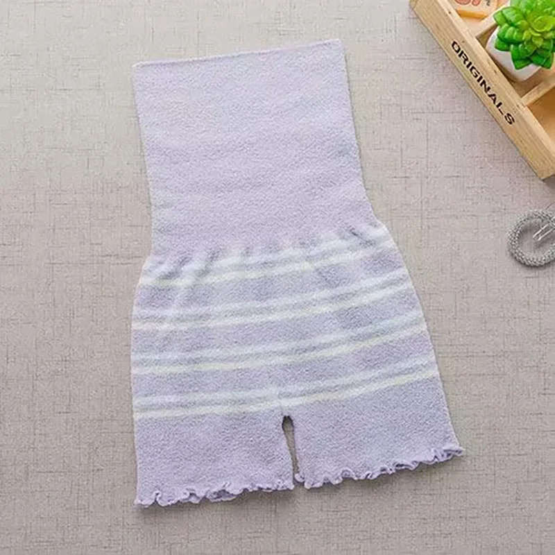 ฤดูใบไม้ร่วงฤดูหนาวสั้นถักกางเกงผู้หญิงกางเกงขาสั้นเอวสูงชุดชั้นในความปลอดภัยกางเกงขาสั้นฤดูใบไม้ผลิหน้าท้องหนากางเกง