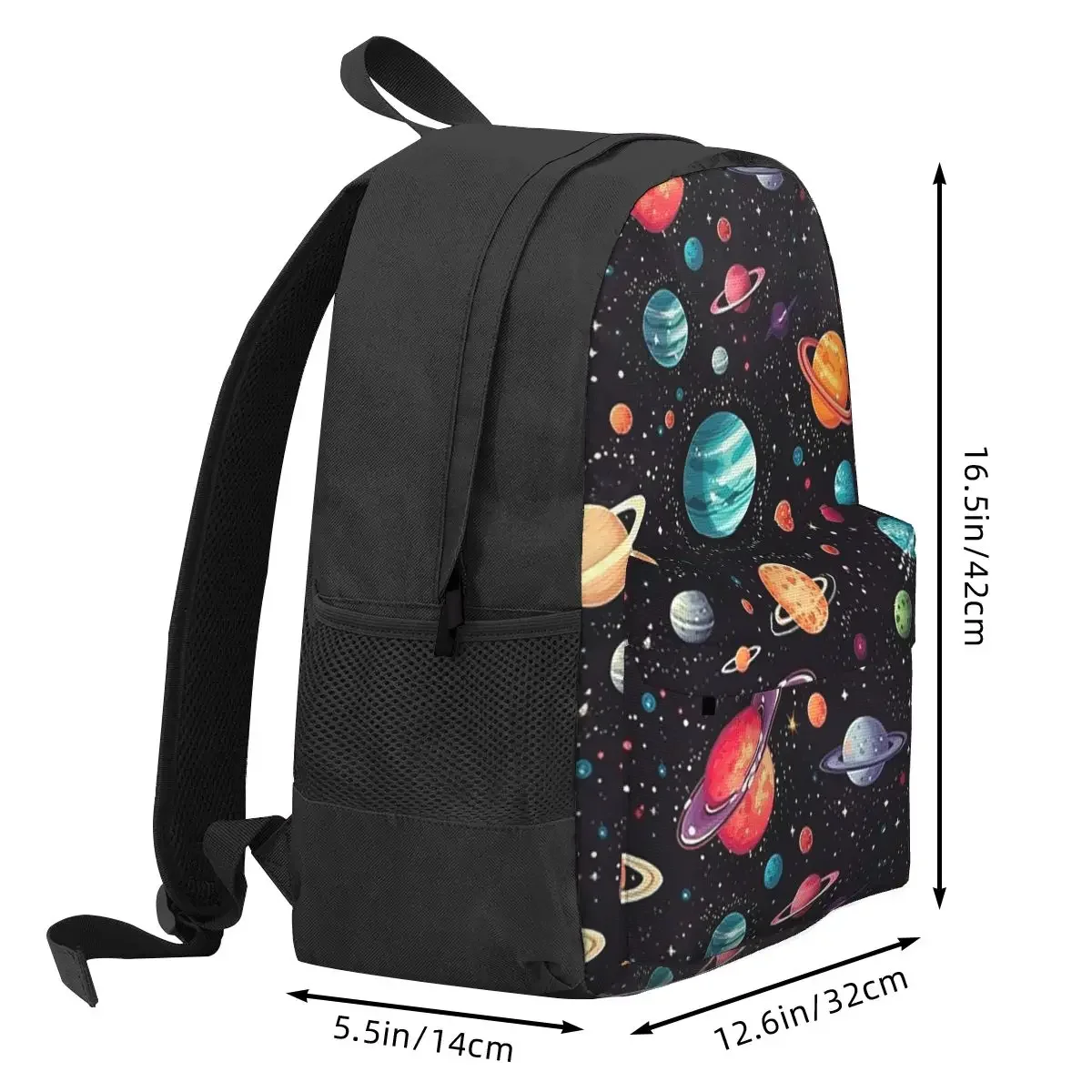 Solar System Space Planets Universe Backpack Hot Sale Daypack Large Capacity Kids BookBag School Bag Shoulder Bags for Men Women