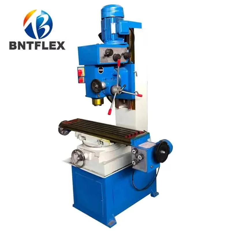 ZX-40 Small Industrial Grade Desktop Gear Drive Vertical Drilling and Milling Machine Multifunctional for Rubber Product Making