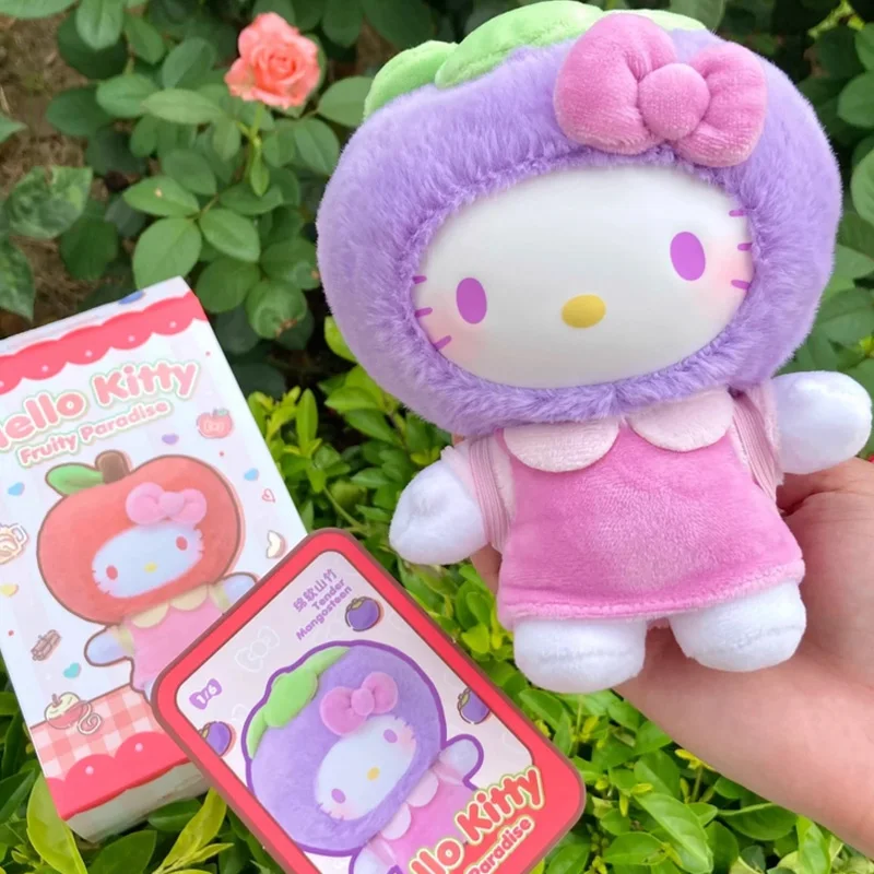 

HelloKitty ароматный парк развлечений плюшевая слепая коробка игрушка модная виниловая коллекционная фигурка мягкая мягкая кукла противоударная матовая