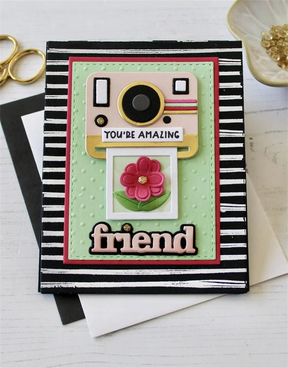 Taylored September 2026 New Paint Palette Crayon Box Metal Cutting Dies Stamps for DIY Scrapbooking Greet Cards Handmad Gift