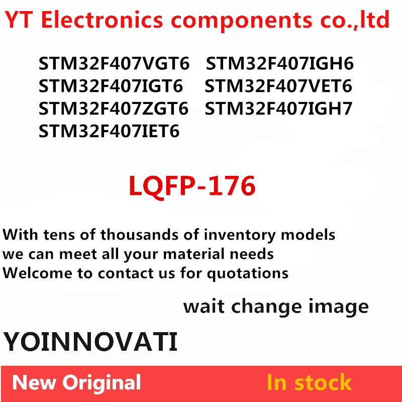 STM32F407VGT6 STM32F407IGH6 STM32F407IGT6 STM32F407VET6 STM32F407ZGT6 STM32F407IGH7 STM32F407IET6 funda protectora de plástico