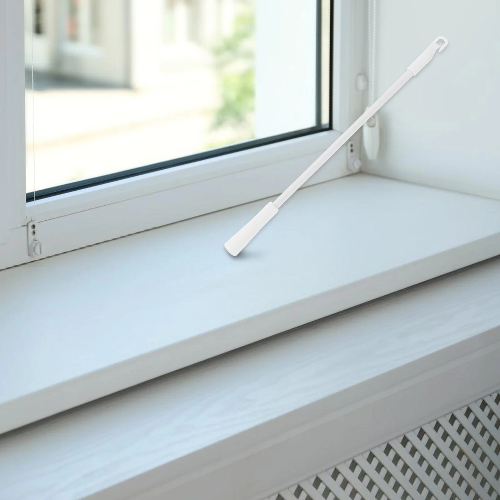 

Aluminum Alloy Blind Rod Vertical Design Easy Install Wear-Resistant For Roller Shades Roman Blinds Window Tilt Wand Pull
