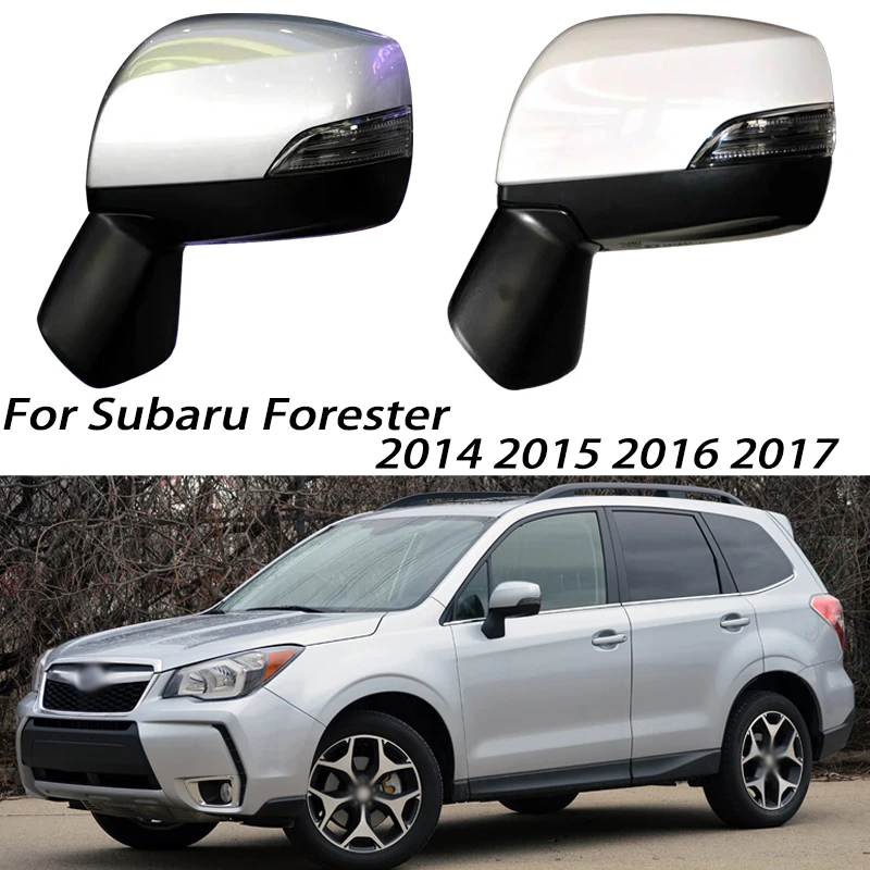 

For Subaru Forester 2013 2014 2015 2016 2017 Car Rearview Outside Mirror Assy With Signal Lamp Heated Auto Folding Side Mirror