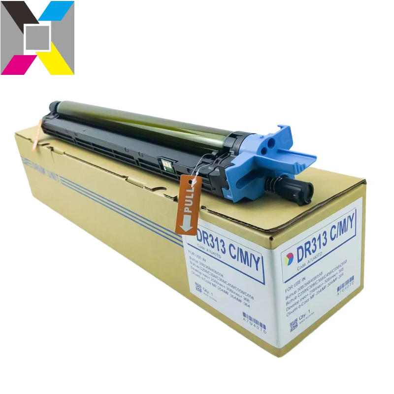 

DR313K Drum Unit Black 130K A7U40TD CMY 130K For KONICA MINOLTA Bizhub C258 C308 C368 C458 C558 C658 DR313 A7U40RD