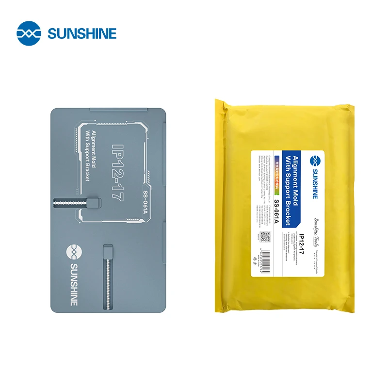 

SUNSHINE SS-061A Spring‑Loaded Automatic Positioning Laminating Pad Fit for iPhone 12‑17 Series Stable & Shake‑Free