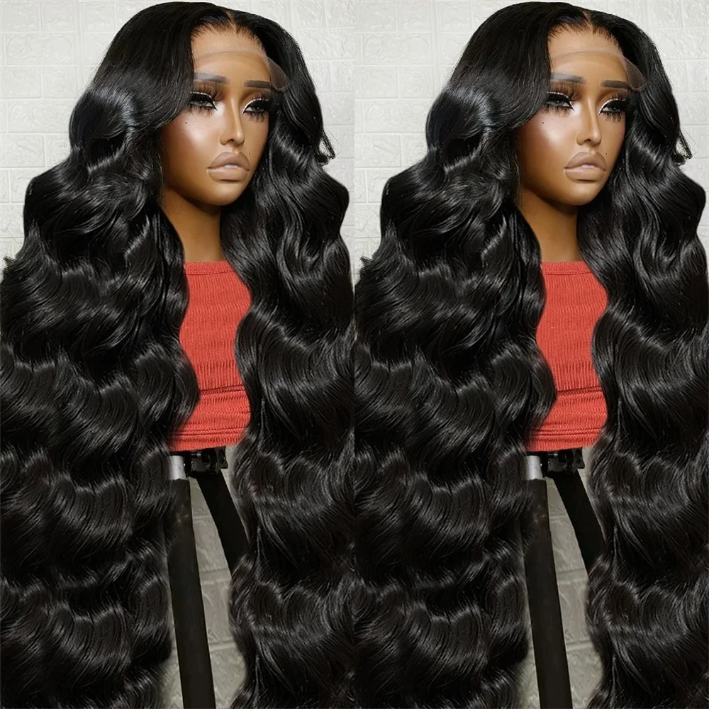 Body Wave Lace Frontal Wig Transparent 13x4 13X6 Lace Front Human Hair Wigs For Women Brazilian Loose Wavy 360 Full Lace Wig