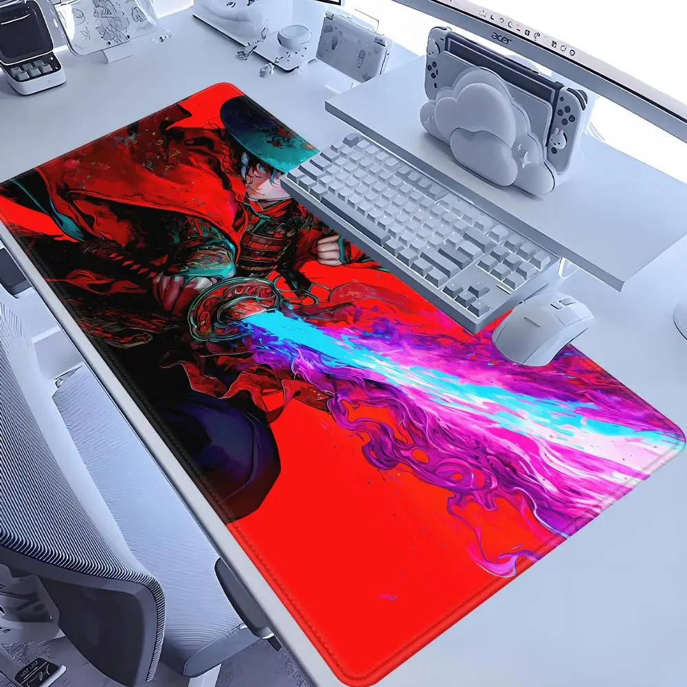 

Лидер продаж в Китае коврик для мыши воин анимация красивый XXL игровой эксклюзивные коврики для мыши ПК компьютерный коврик нескользящий декор