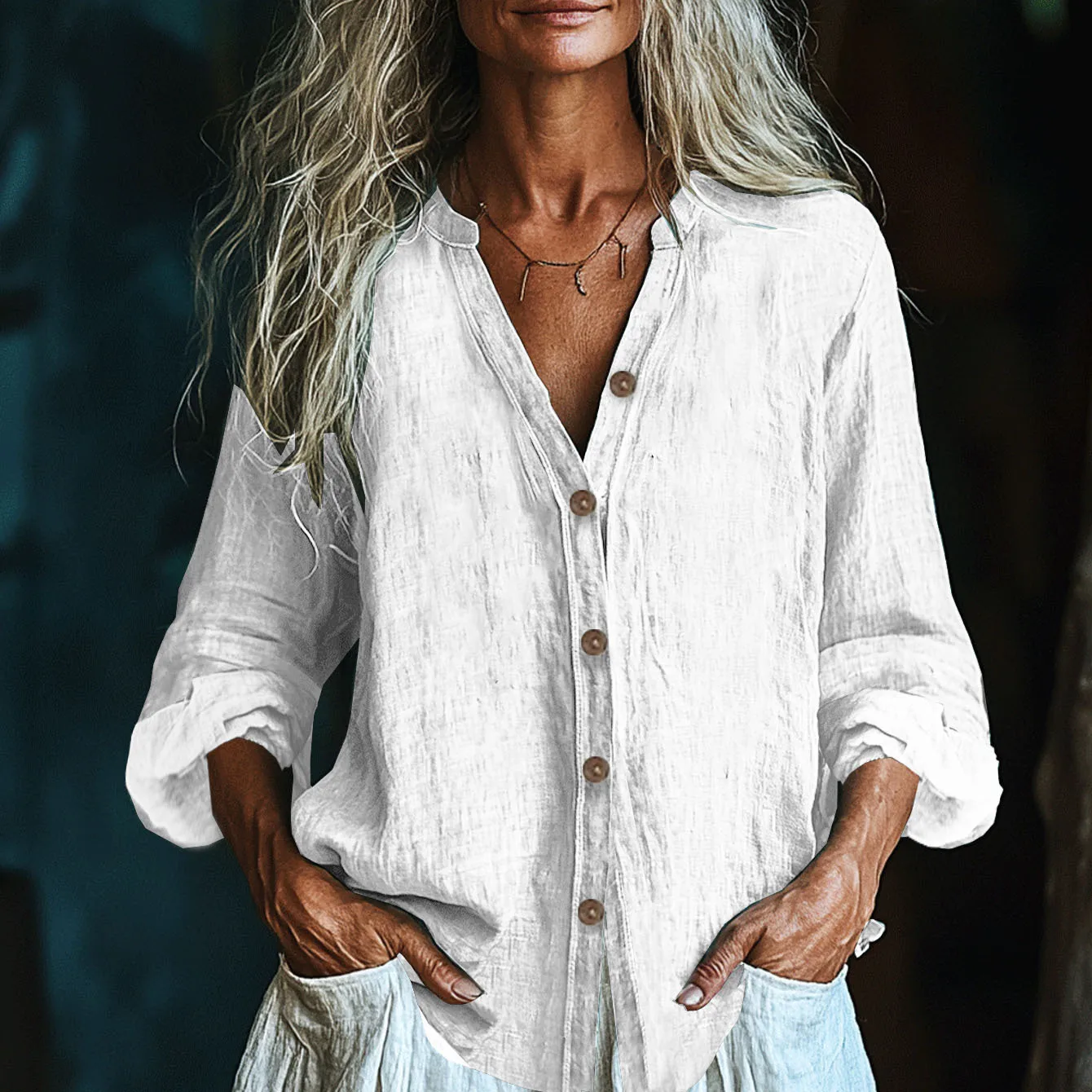 

Повседневное хлопково-льняное платье Sle irt, Новое поступление, Independent Station Cross Border, 25-летняя длина, све, женское деловое повседневное платье