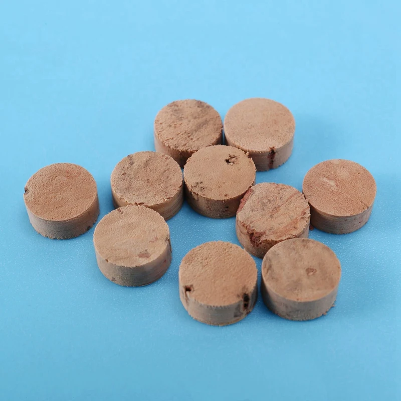 60Pcs Water Key Water Key Spit Valve Cork Pad For Trumpet Trombone Repair Accessories Diameter 9Mm Thickness 4Mm