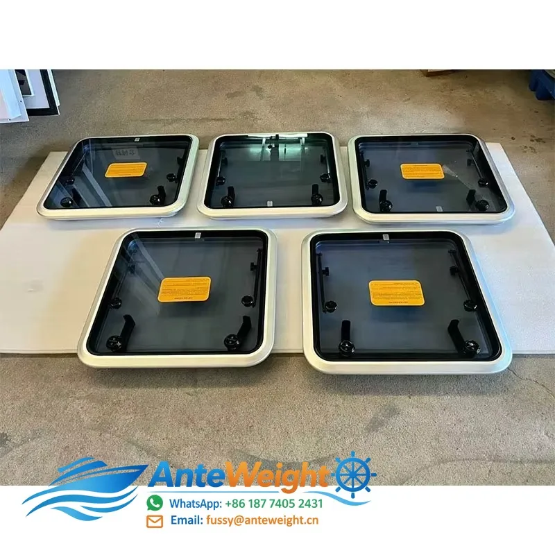 Marine Porthole Square Windows for Yacht Ship-Boat Accessories Steel & Aluminium