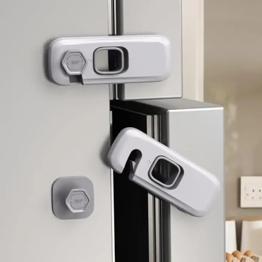

Baby Safety Lock for Doors Baby Safety Protection 5 Pack Cabinet Refrigerator Oven Drawer Lock Home Child Anti Pinch