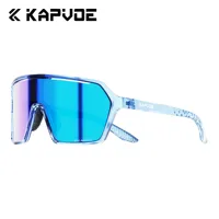 Kapvoe Hot Sports Cycling Eyewear Polarized Sunglasses Glasses UV400 Goggles Hiking Eyewear Men Women Outdoor Riding Goggles