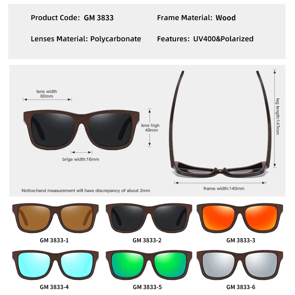 Thumbnail 4 - #5 Wooden Frame Sunglasses Comparison Guide