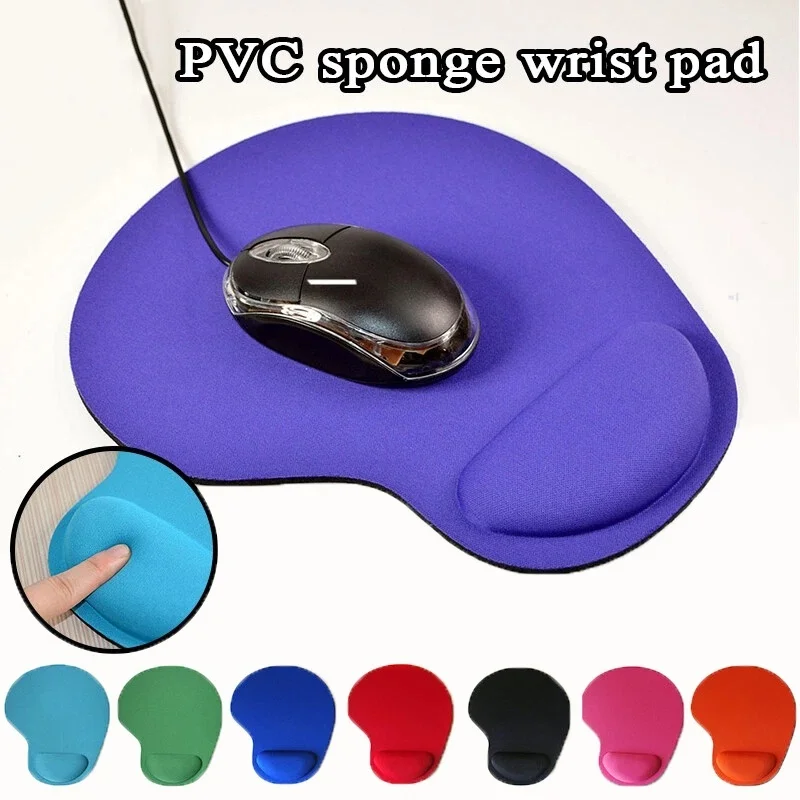 Mouse Pad Support Wristband Gaming Mousepad Mice Mat Non Slip Working Mice Mat Soft Mousepad For Office Desktop Computer Laptop