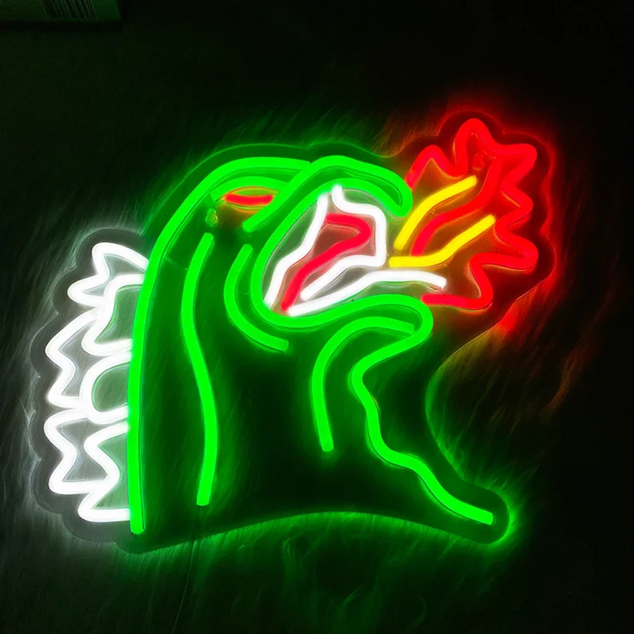 

Usb Powered, Used For Bedroom, Game Room, Bar Party Decor, Gifts For Friends, Animation Led Neon Sign, Godzilla Icon Handmade