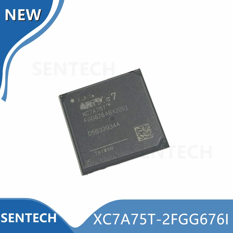 1PCS/lot 100% New original XC7A75T-2FGG676I FBGA-676(27x27) Programmable logic device (CPLD/FPGA)