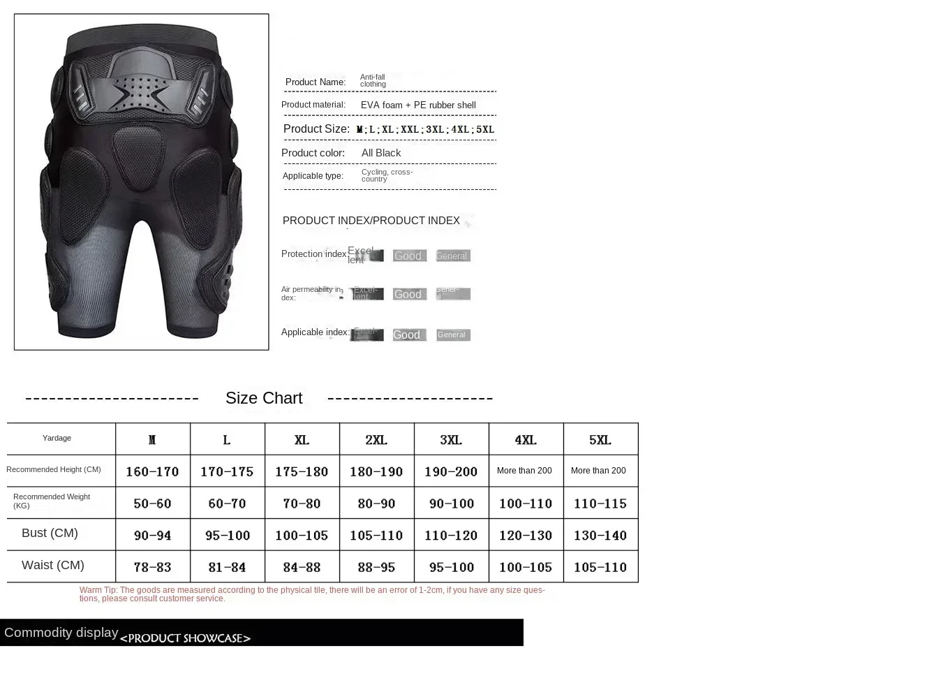 Durable  Motorcycle Riding Armor Pants and Anti Drop Pants Elastic Fiber Feels Good