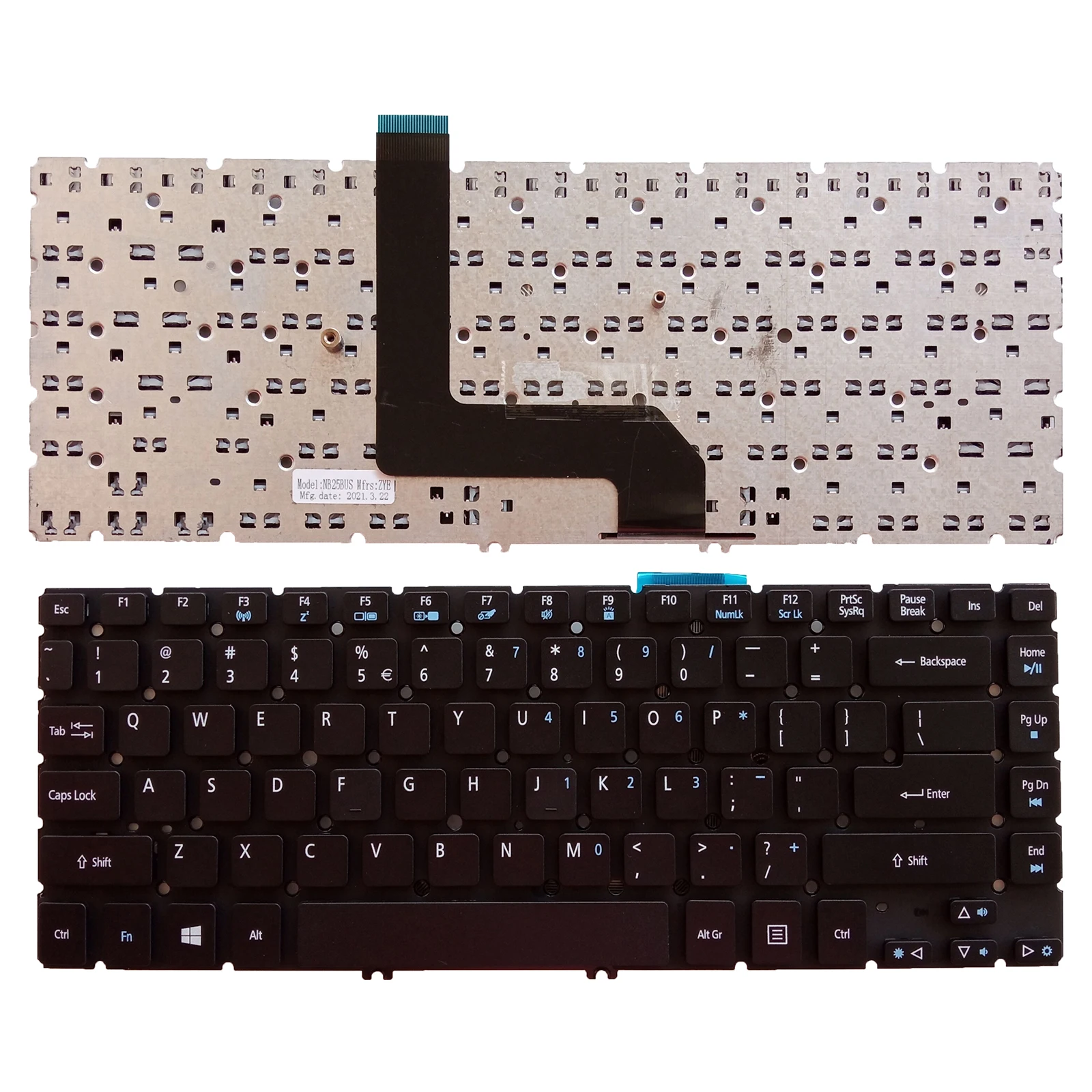 

US Laptop Keyboard for ACER M5-481 M5-481T M5-481P X483 X483G Z09 M3-481P NK.I1417.06B no pointer no backlight