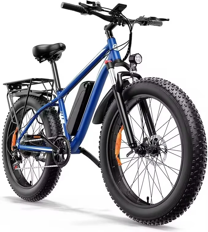 

Intelligent display screen electric hybrid two wheel suspension electric bicycle