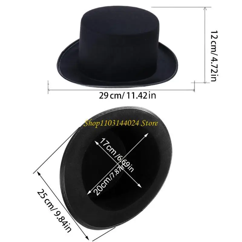 Steampunk Top Hat For Men Steampunk Men Hat Gay Jazz Hat Gay Party Performance Costume Accessory Carnival Nightclub