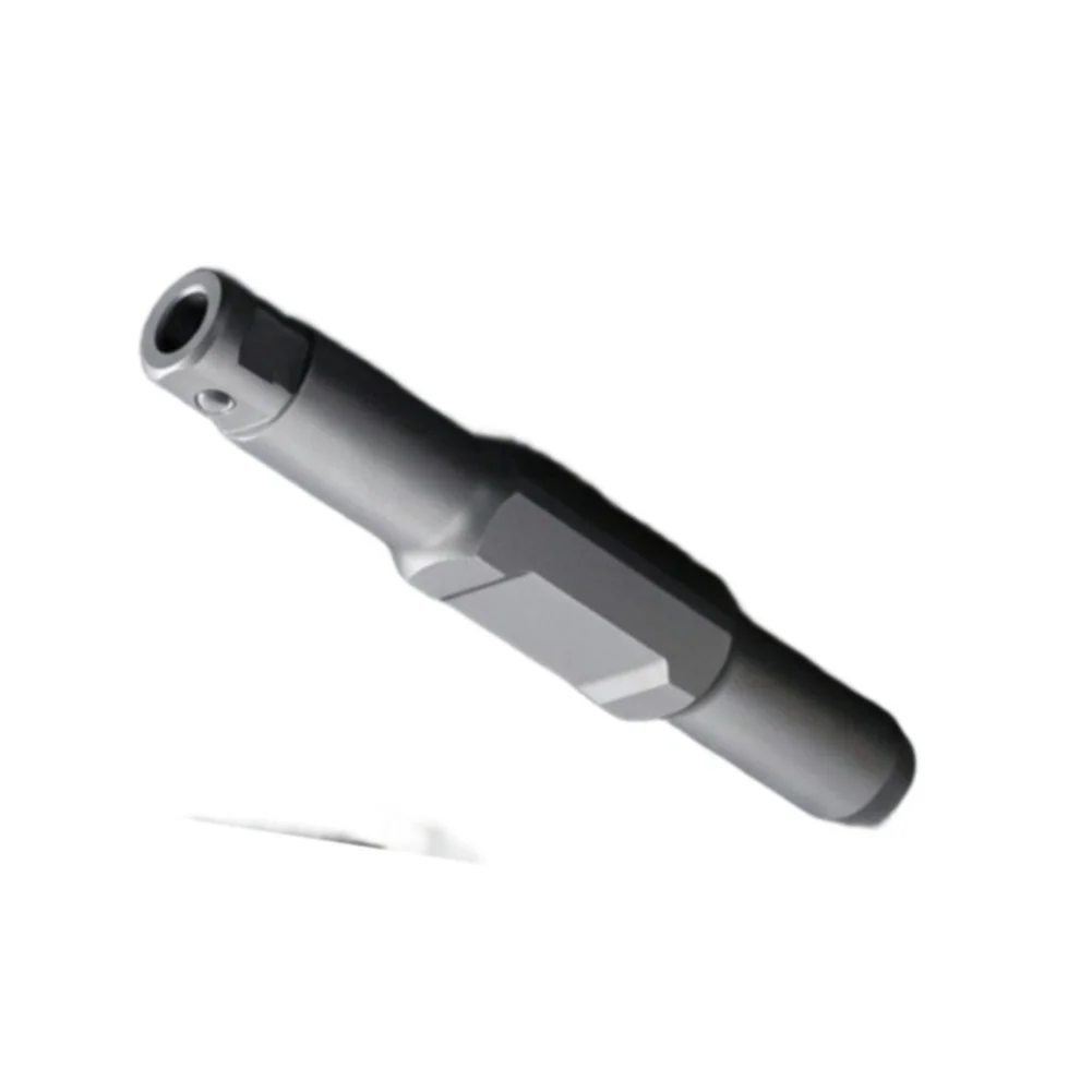 Extension rod engineered to integrate with standard tamping plates for improved productivity in soil stabilization and grading