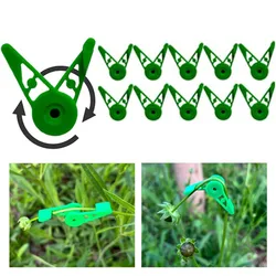 10pcs 360° Adjustable Plant Bender Clip Plant Growth Angle Training Buckle For Low Stress Plant Training Garden Holder Bender